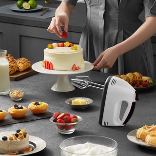 Máy Đánh Trứng - Máy Đánh Kem - Máy Trộn Bột - Mini, Cầm Tay, Siêu Khỏe 260W, Tạo Bọt, Trộn Nhanh, Nhuyễn Đều