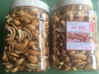 500gr Hạt điều rang muối loại vỡ.