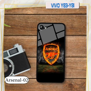 Ốp lưng kính 3D Vivo Y81/ Y83 -hình đội bóng