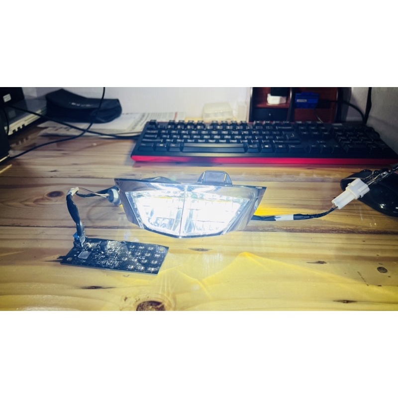 Mạch LED Và Driver + Choá Phản Xạ Tháo Từ Đèn Cos Zin