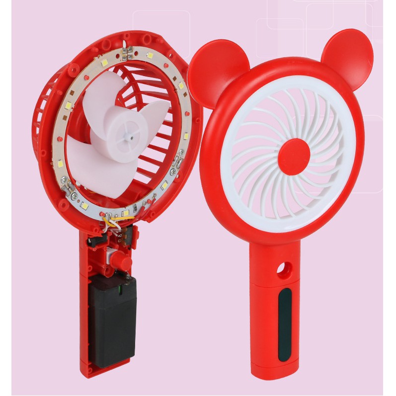Quạt Cầm Tay Hình Thú Cưng ( Quạt Mini Thú Cưng ) – Có Đèn LED , Pin Dùng 4h Liên Tục 2020 | BigBuy360 - bigbuy360.vn