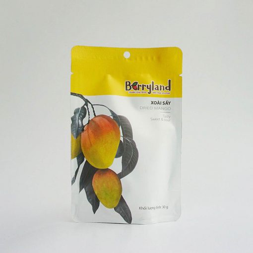 Xoài sấy dẻo Berryland đặc sản Đà Lạt túi 30g