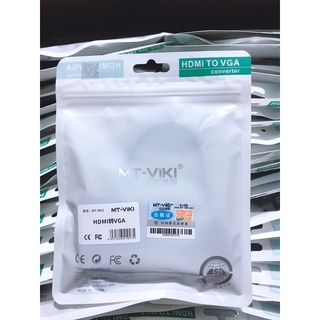 Cáp Chuyển Tín Hiệu HDMI sang VGA VIKI Cho PC,laptop, Máy Chiếu Cao Cấp Độ Dài 20CM