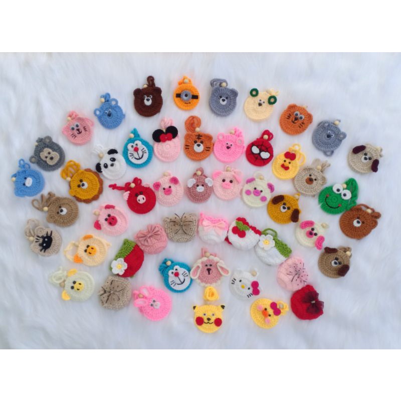 Mắt Thú Dán Đồ Handmade Thú Bông Nhiều Cỡ