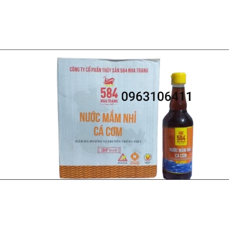 Nước mắm 584 Nha Trang 30 đạm nhựa