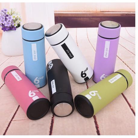 SPN065 - Bình nước thủy tinh 450ml 6 UP nhiều màu