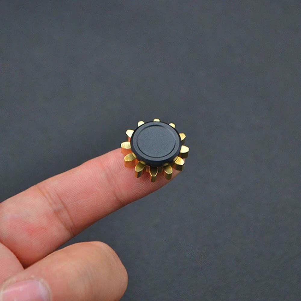 Con Quay Đồ Chơi Spinner REBUY1 BằNg Kim LoạI MàU Đen / BạC
