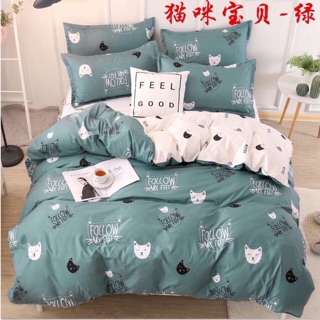 Sét chăn ga gối poly nhập khẩu