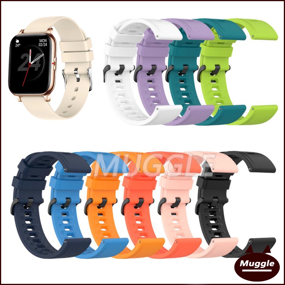 Dây Đeo Thể Thao Bằng Silicone Thoáng Khí Cho Đồng Hồ Befit B3 /BEFIT B4 Dây đeo đồng hồ bằng silicon cao cấp thay thế cho BeU Befit B3 BEFIT B4