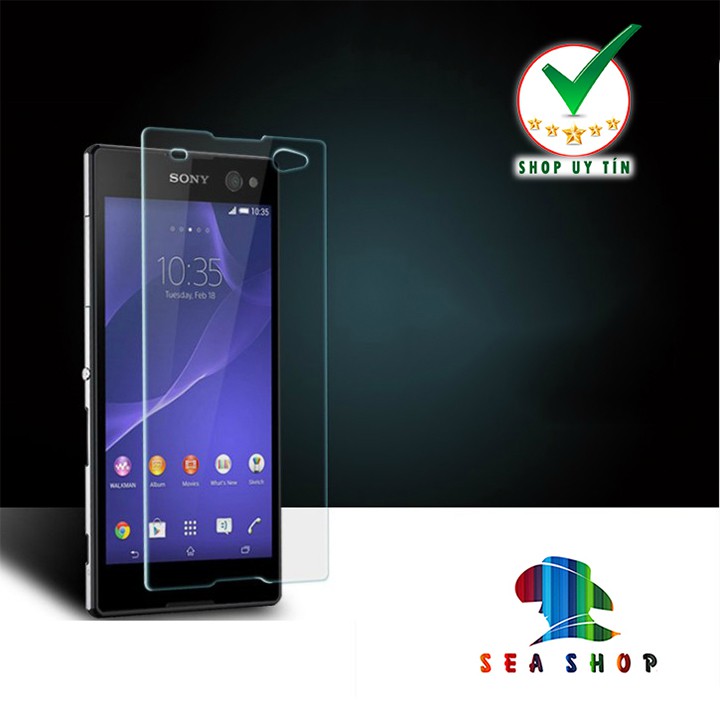 [SEASHOP] Bộ 2 kính cường lực Sony Xperia C3 - D2502