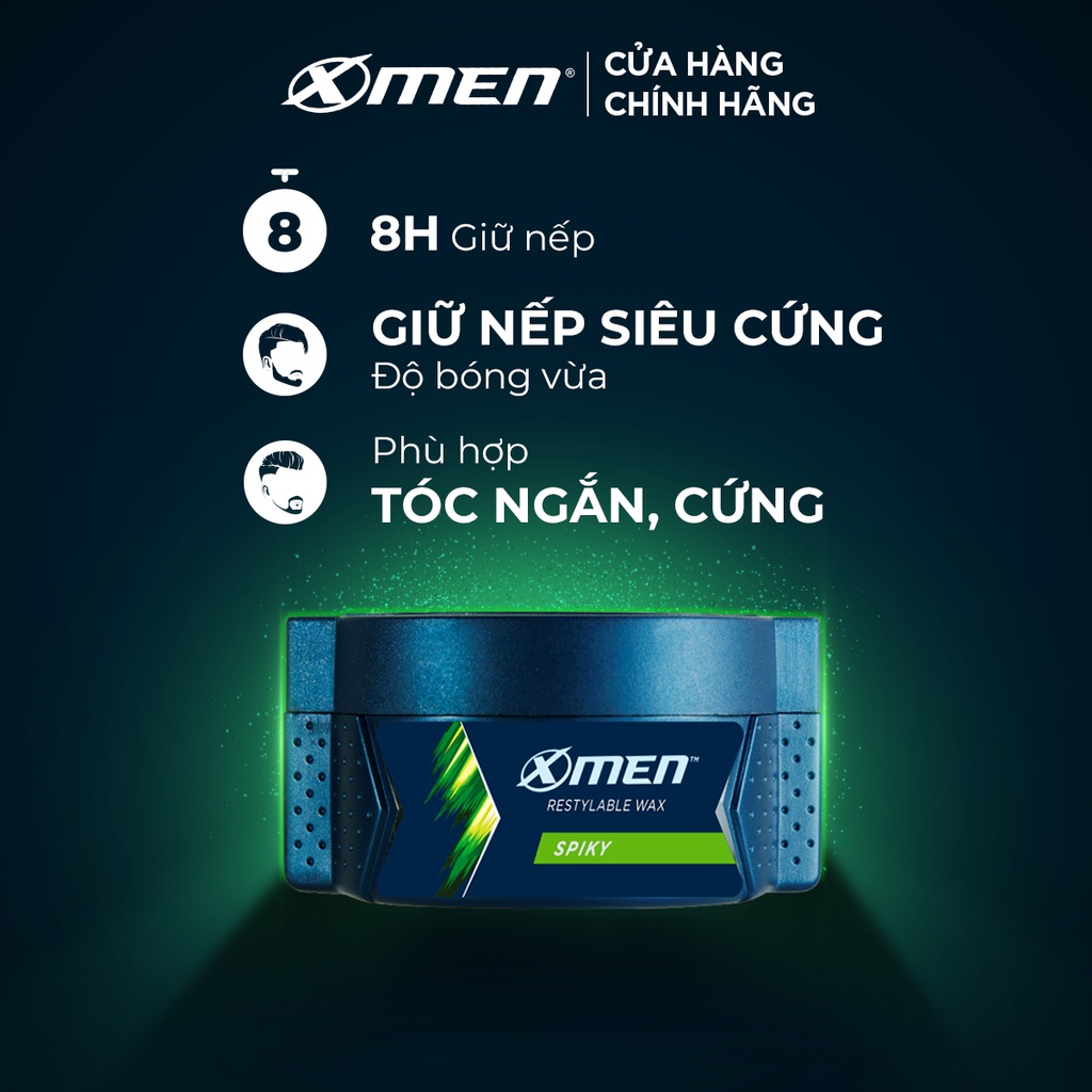 [Mã COSMEN giảm 8% đơn 250K] Wax X-Men Spiky 70g