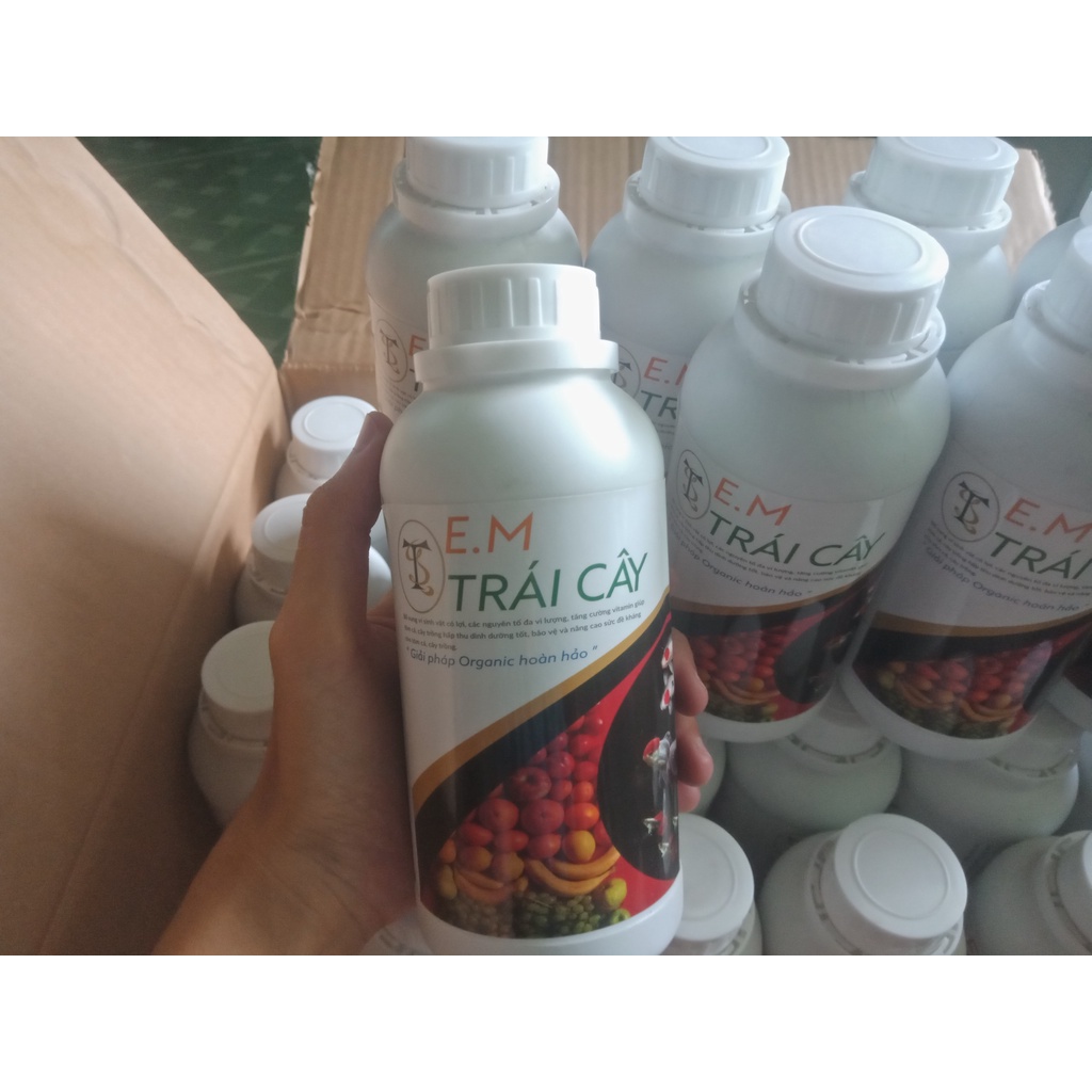 Vi Sinh E.M tỏi 250ml - trái cây 500ml