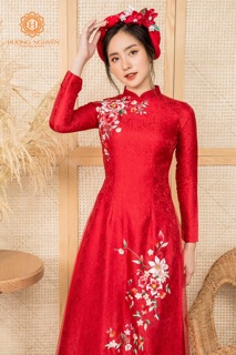 mấn xoắn đính hoa