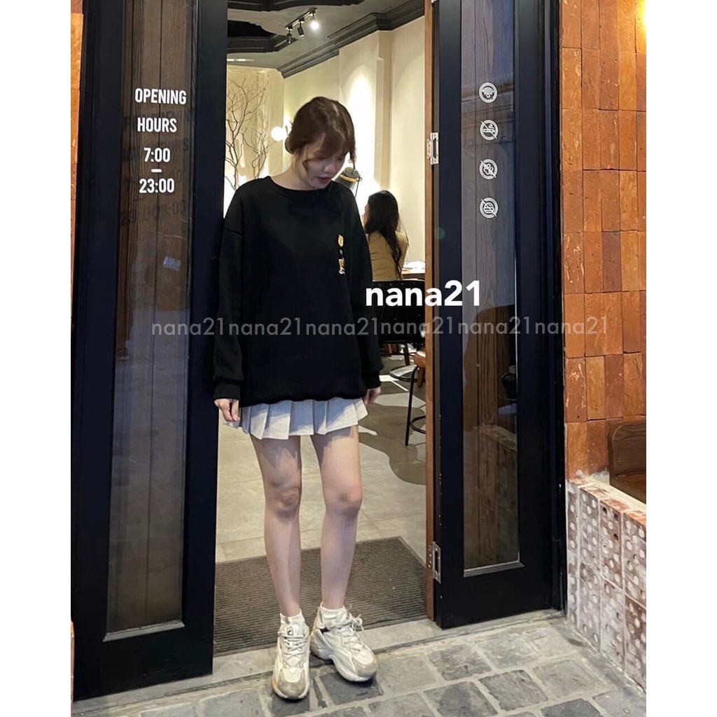 Áo Sweater Nỉ Gấu W Xinh Xỉu Samsam4896