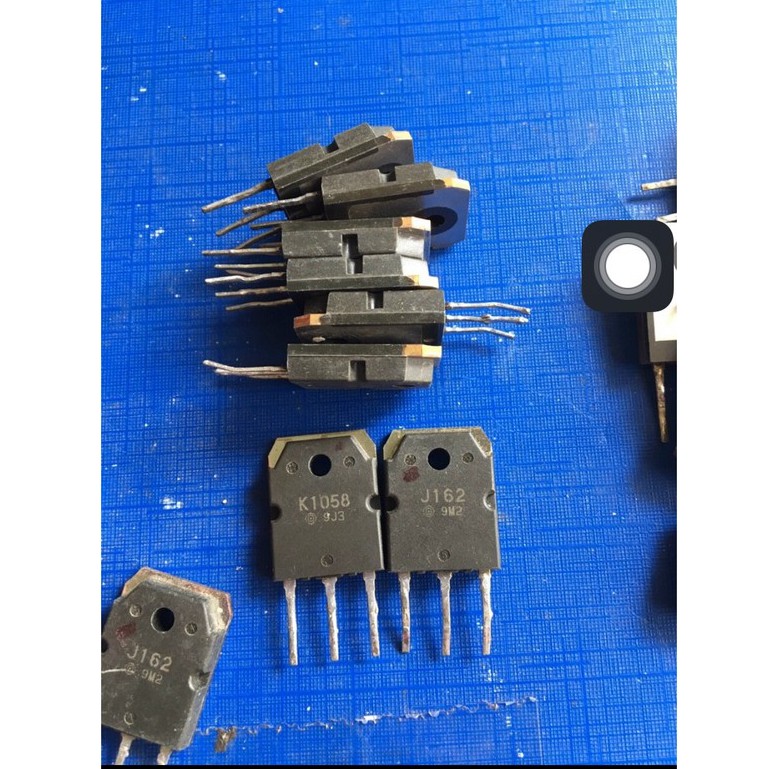 K1058 J162 ,2SK1058 ,1058 162 Cặp mosfet âm thanh hàng zin