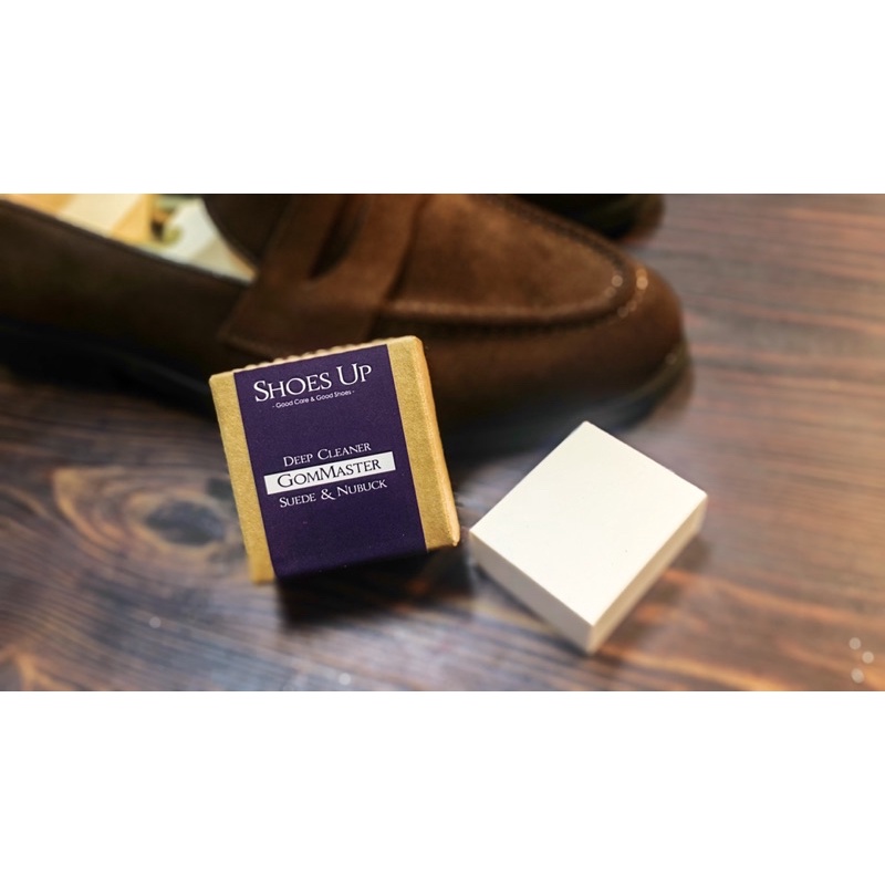 Shoes Up GomMaster - Cục Gôm/Tẩy làm sạch Đồ Da Lộn & Nubuck, Sneaker chuyên dụng.