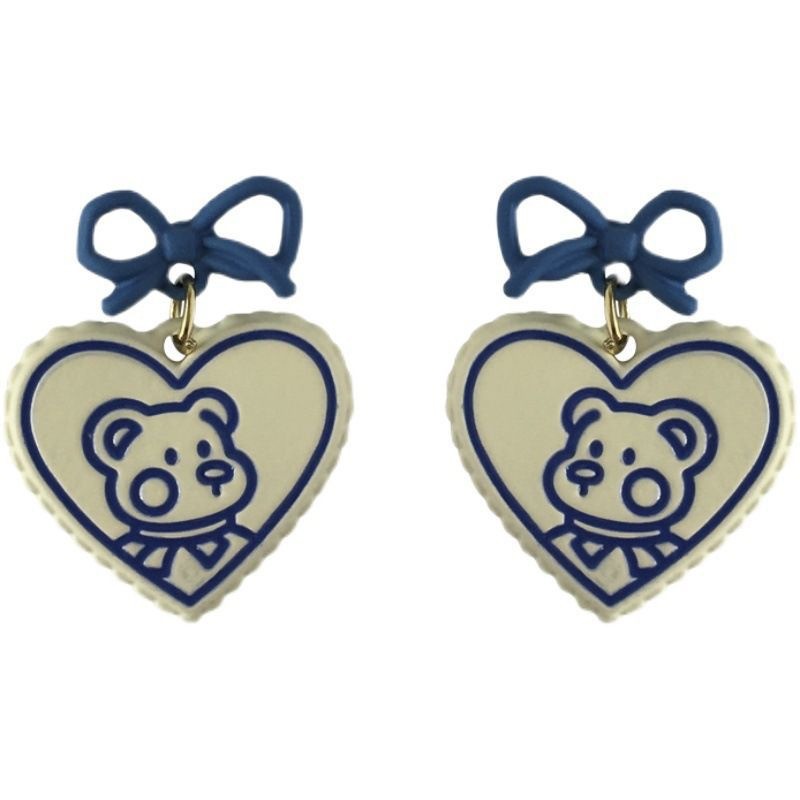 Bông Tai Dạng Kẹp Không Đau Đính Ngọc Trai Cao Cấp Cổ Điển Mùa Hè Hình Tròn Cho Nữ