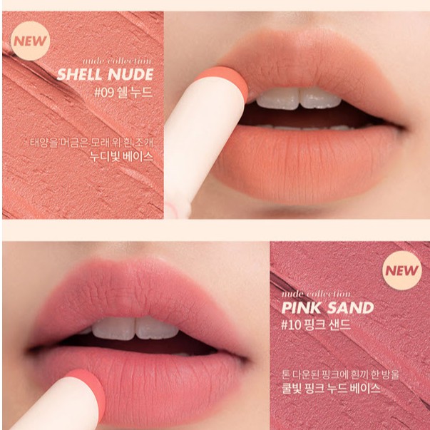 Son Romand Zero Gram Matte Lipstick &amp; Zero Gram Romand Sunset Edition Limited