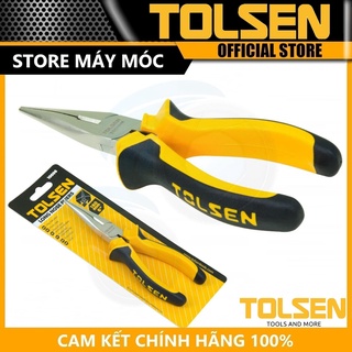 Kìm nhọn 160mm 200mm tolsen 10006 10007 - hàng chính hãng