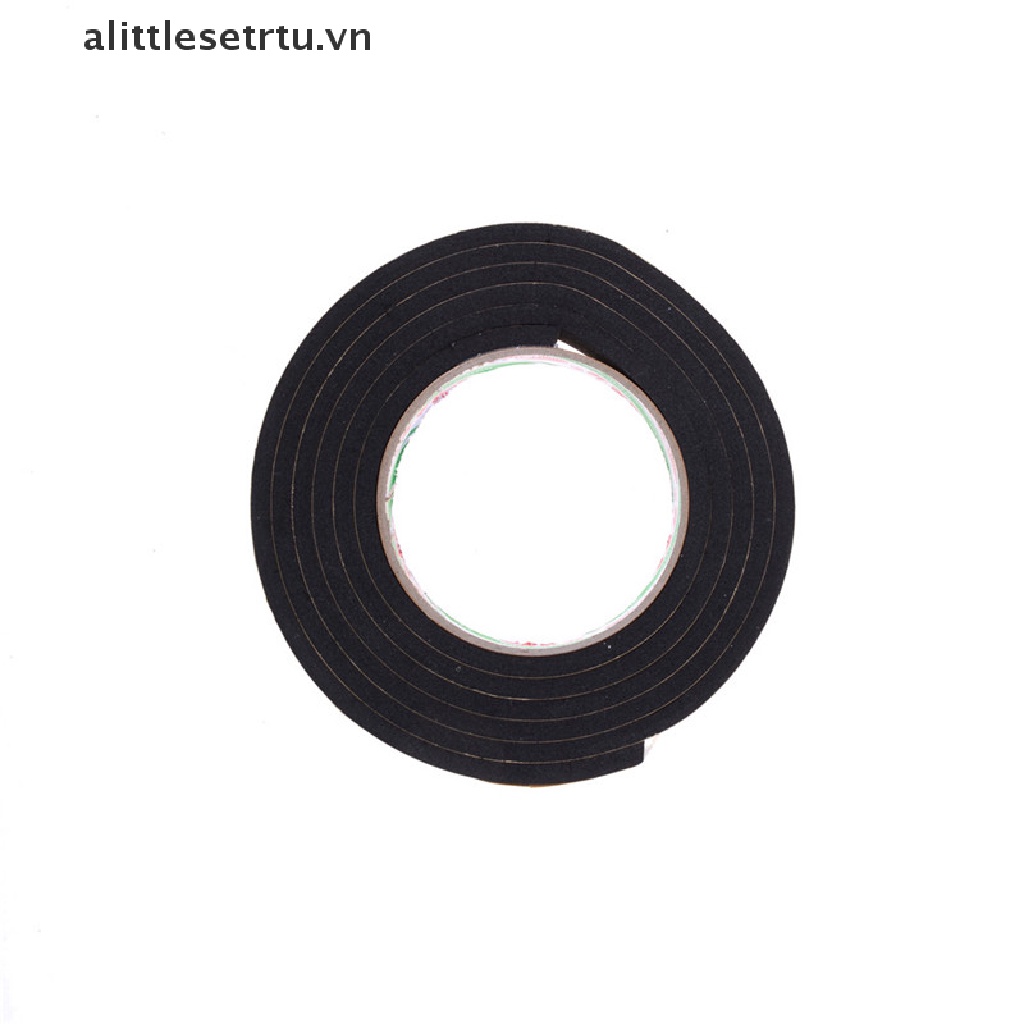 Cuộn Băng Keo Xốp Dán Một Mặt Dày 20mm Rộng 20mm Màu Đen Dài 2m