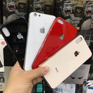 ỐP LƯNG KÍNH VIỀN DẺO CÙNG MÀU GIẢ Xs Max dành cho iPhone