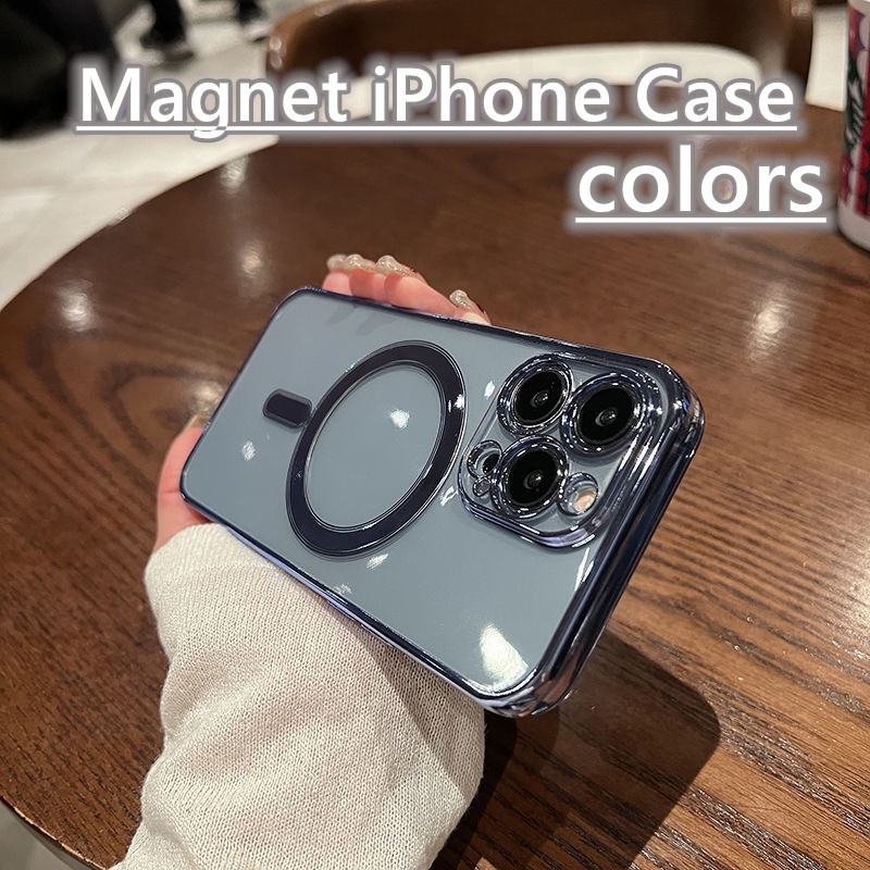 Ốp Điện Thoại Có Vòng Nam Châm Mạ Điện Cho iPhone 12 13 11 Pro max 11Pro 12 Mini 13Pr