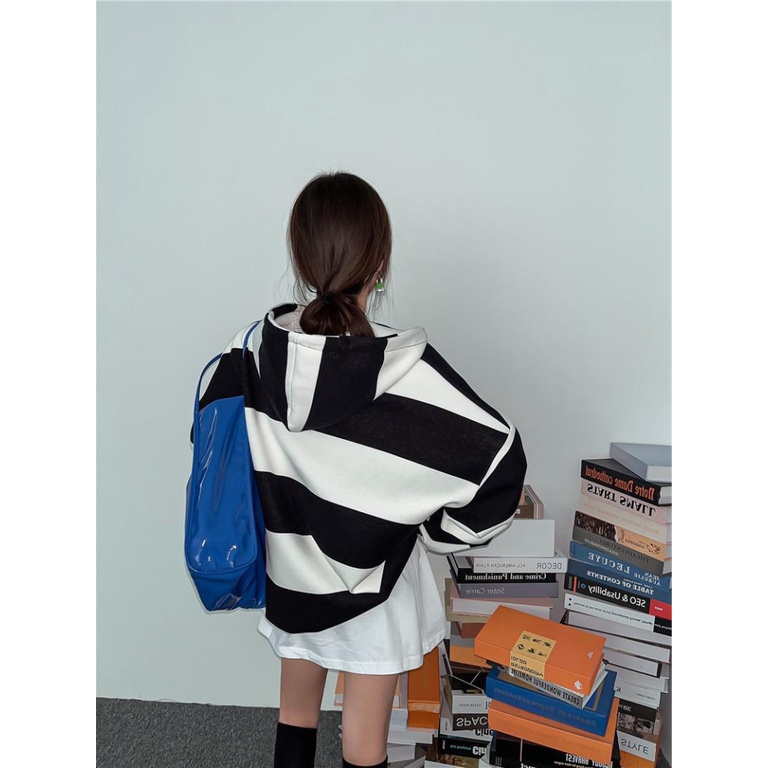 (HCM) Áo khoác thun sọc chống nắng chống tia UV cực tốt HOTTREND siêu xinh xắn thời trang hàn quốc cho các bạn trẻ KME S