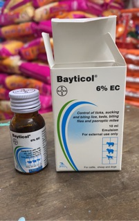 THUỐC TẮM VE CHO CHÓ BAYTICOL 6%