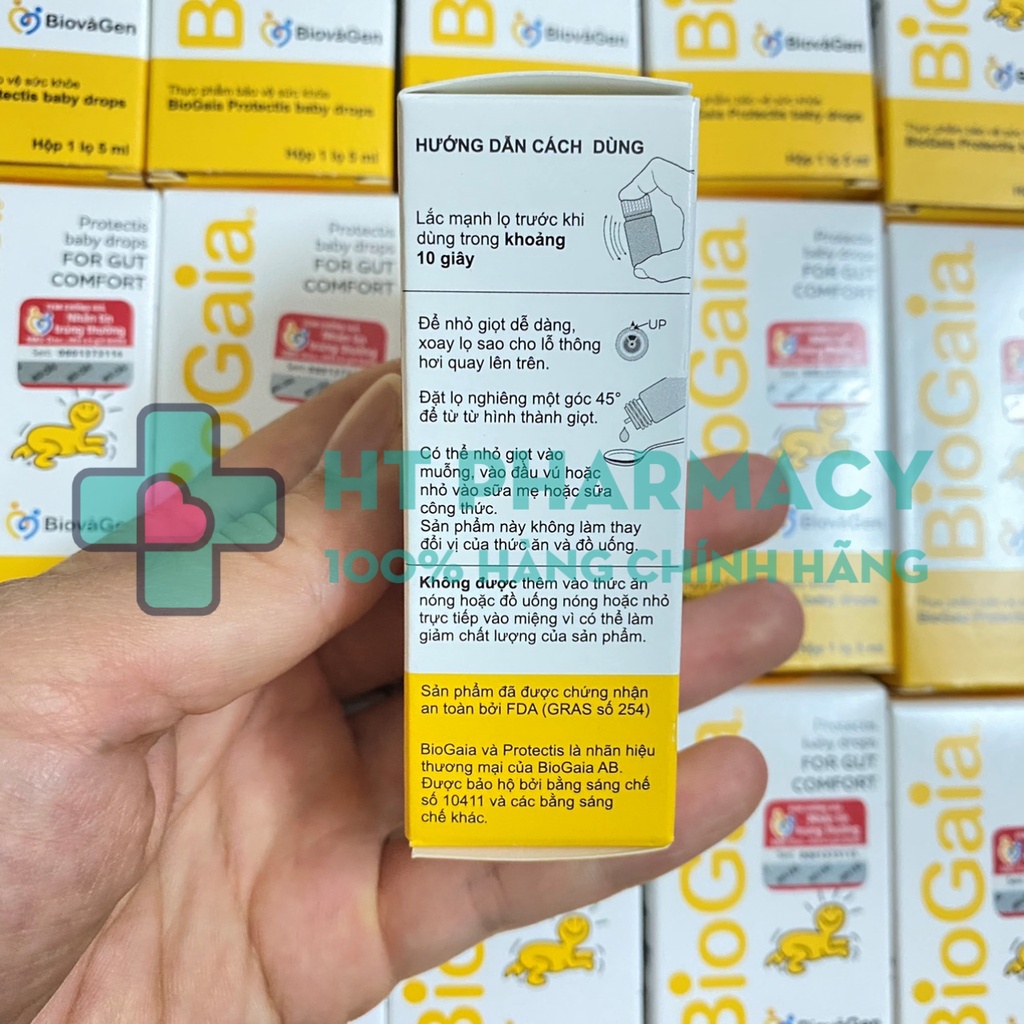 Biogaia Protectis Drops 5ml [Chính Hãng] Men vi sinh cho trẻ sơ sinh
