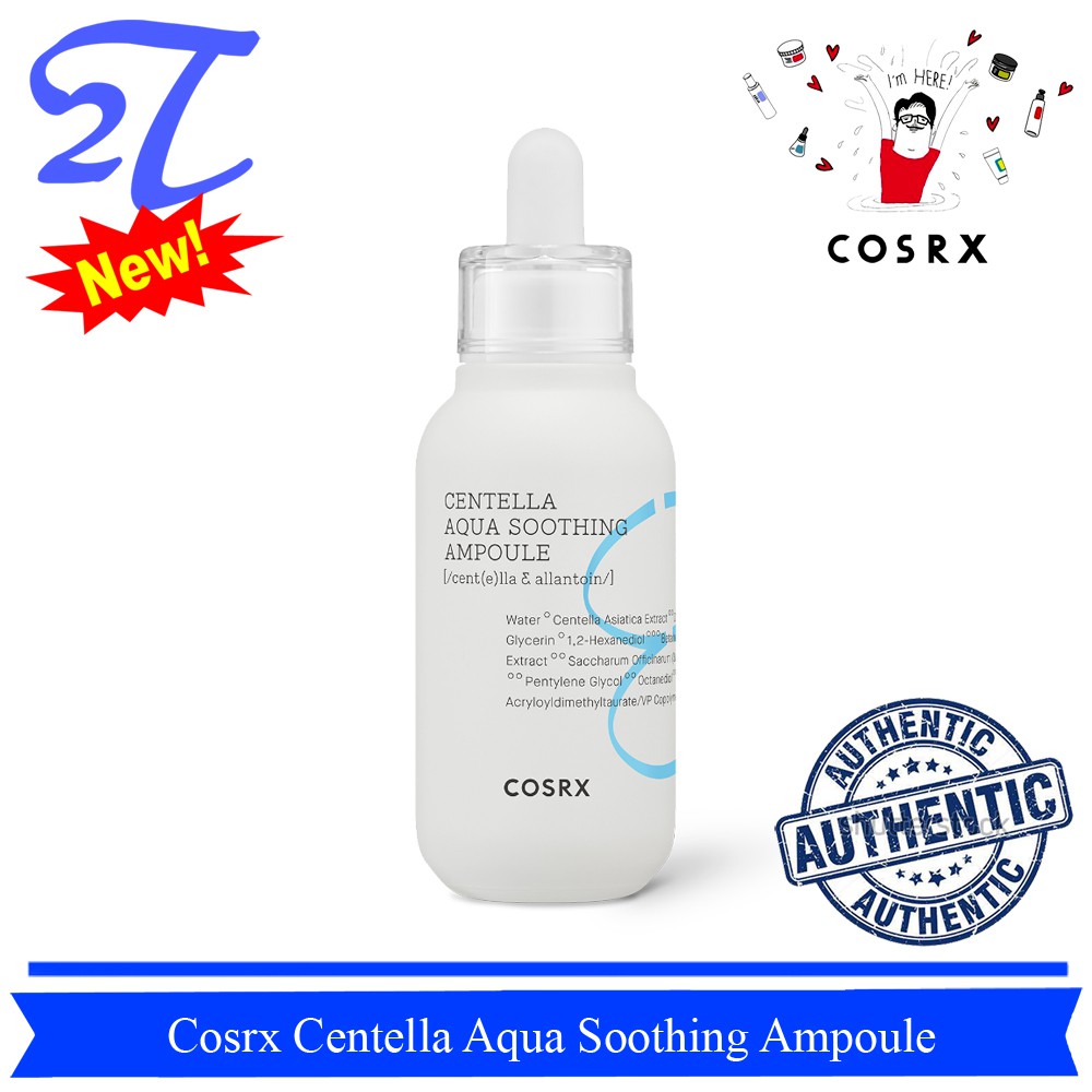 Tinh chất giảm mục rau má Cosrx Centella Aqua Soothing Ampoule 40ml