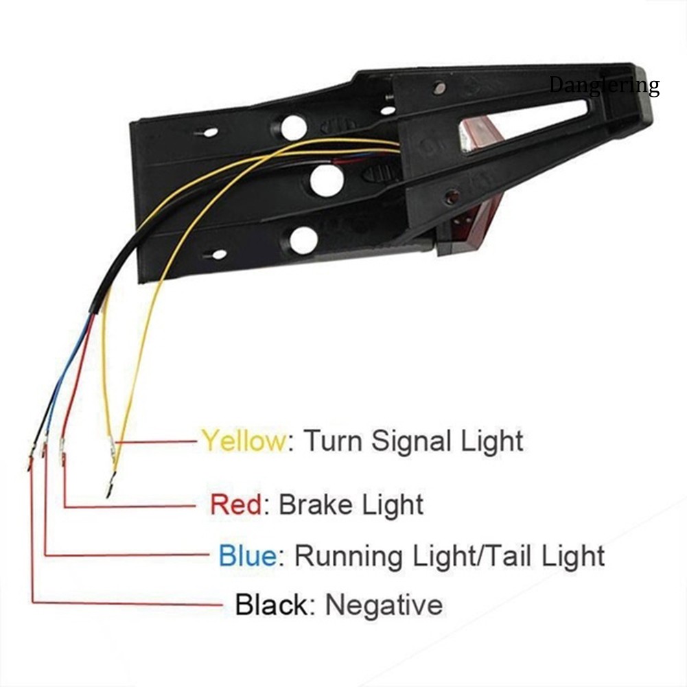 FENDER Đèn LED Tín Hiệu 12V Chất Lượng Cao Dành Cho Xe Máy