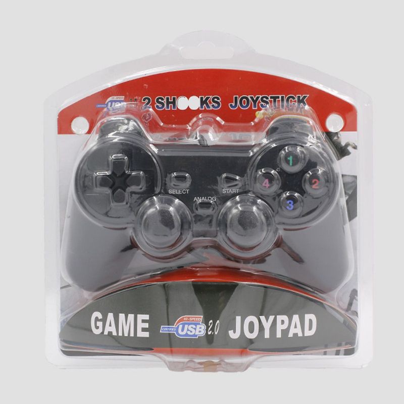 Tay Cầm Chơi Game PC Đầu USB Có Rung, Joystick