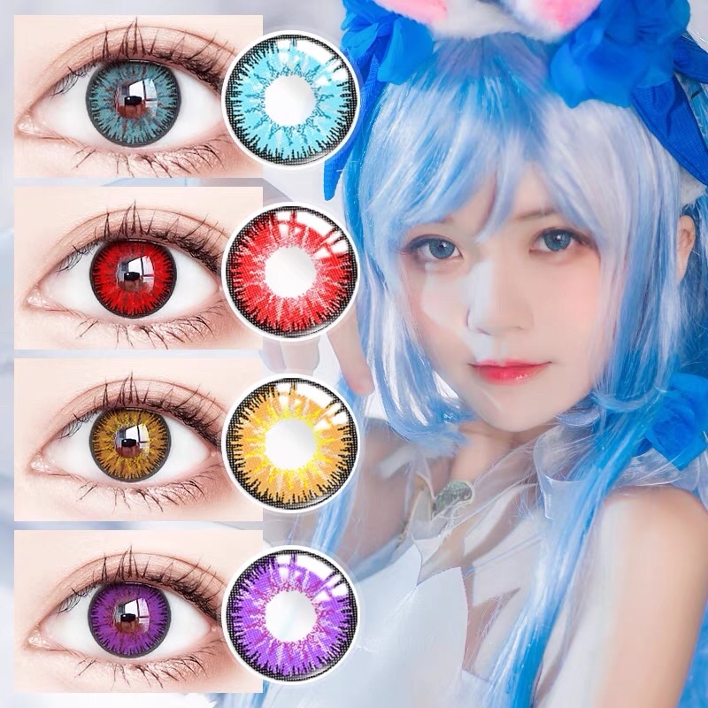 CÓ SẴN Lens Cosplay Đủ Màu 0 Độ