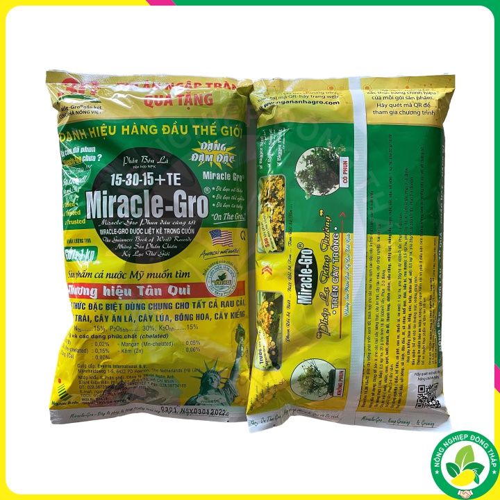 Phân Bón Lá Hỗn Hợp NPK 15-30-15+TE  Miracle-Gro
