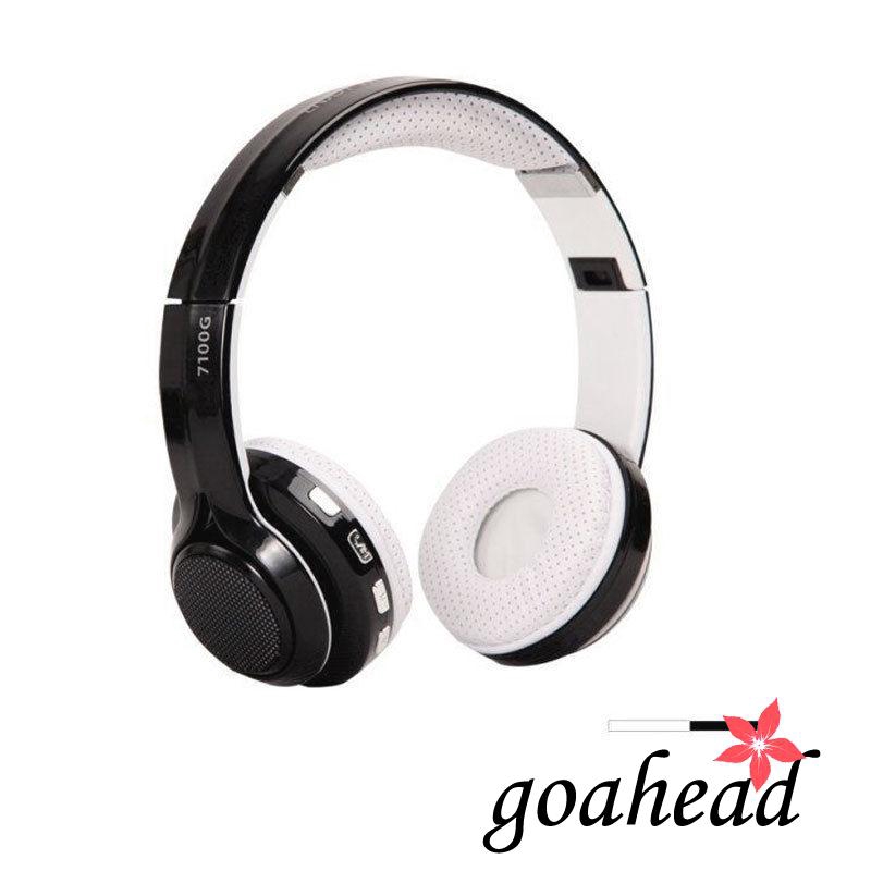 Tai nghe Bluetooth không dây gấp gọn có đèn LED