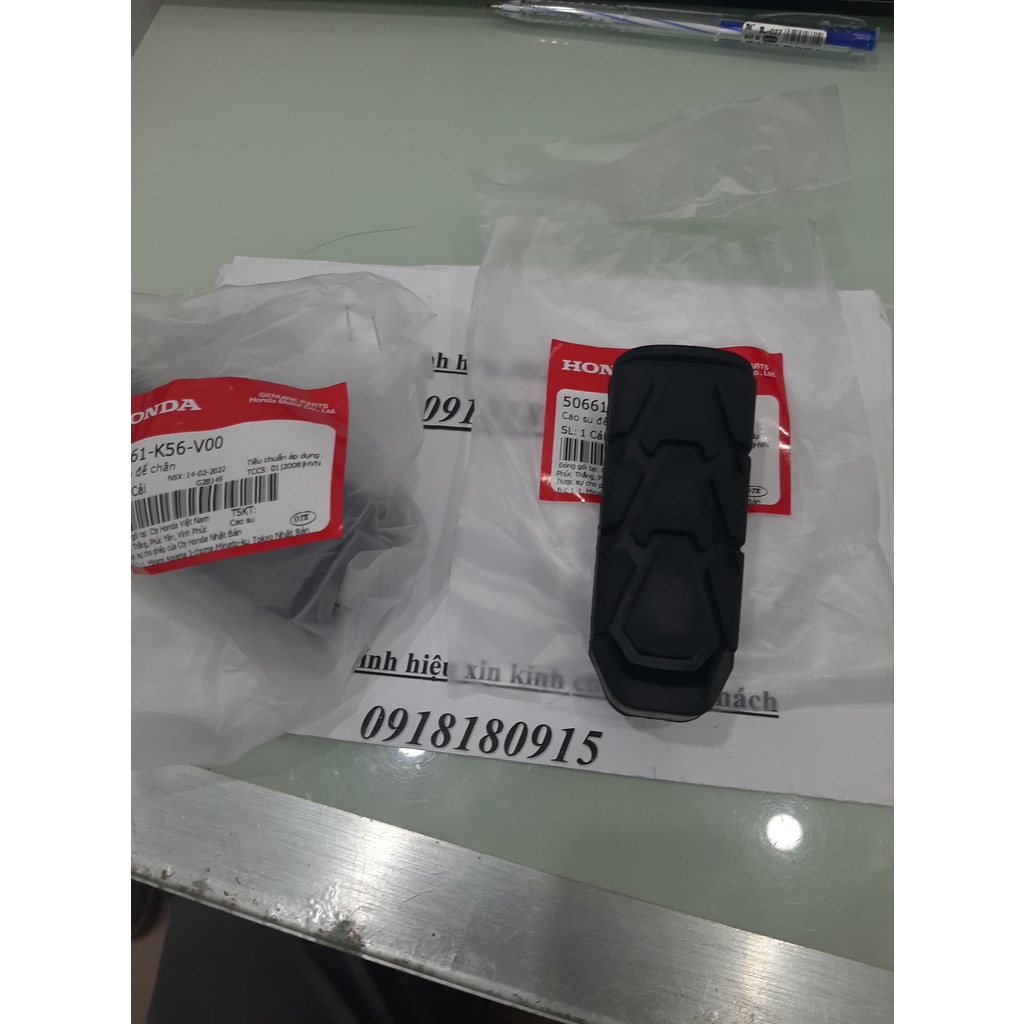 Cao su để chân trước winner v1 honda giá 1 bên