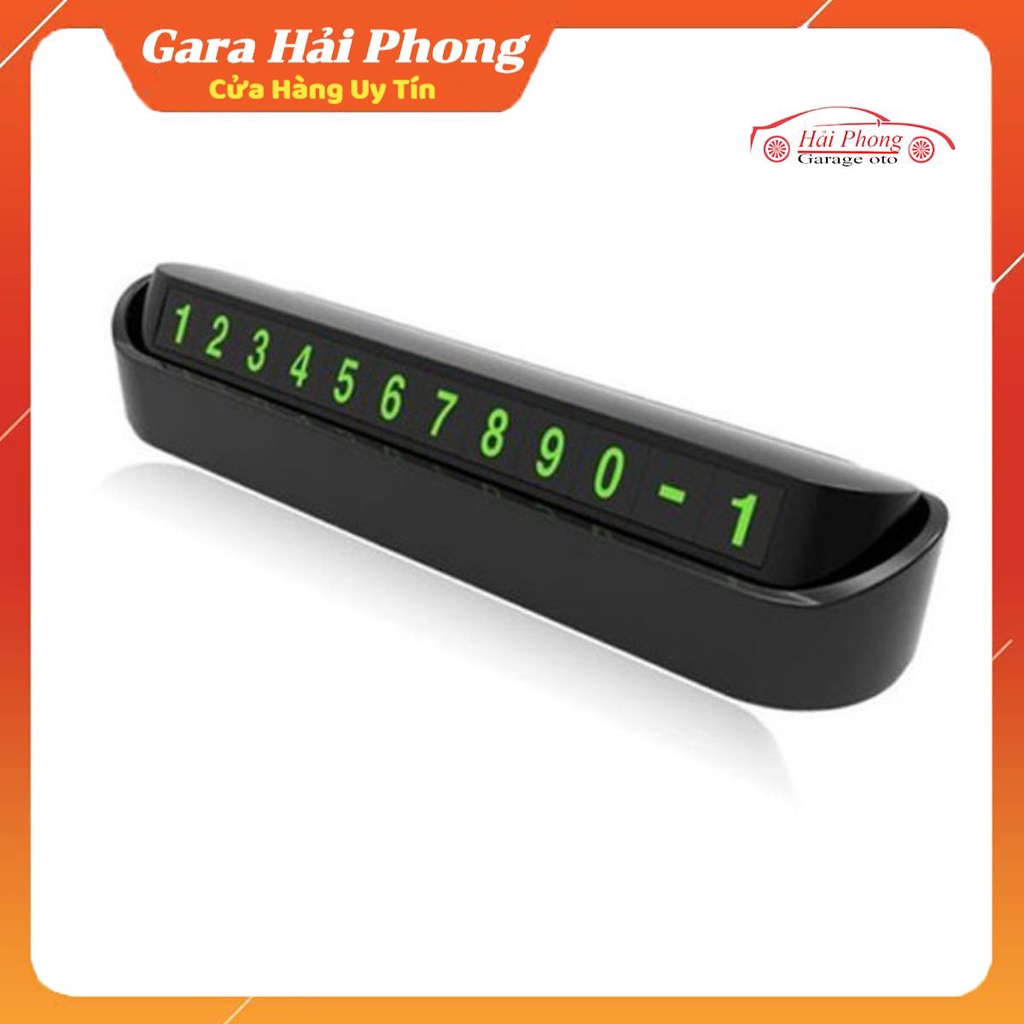 Bảng số điện thoại cho ô tô bộ 4 dãy số đặt taplo ô tô