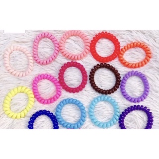 🔥Combo 10 Dây Cột Tóc LÒ XO, Co Giãn nhiều màu(2 size)