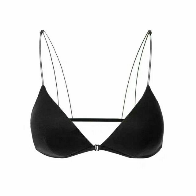 Áo Lót Bra - Áo Ngực Bra Cotton Cài Trước 2 Dây Sợi Mảnh Mút Mỏng Mặc Thoải Mái 2099