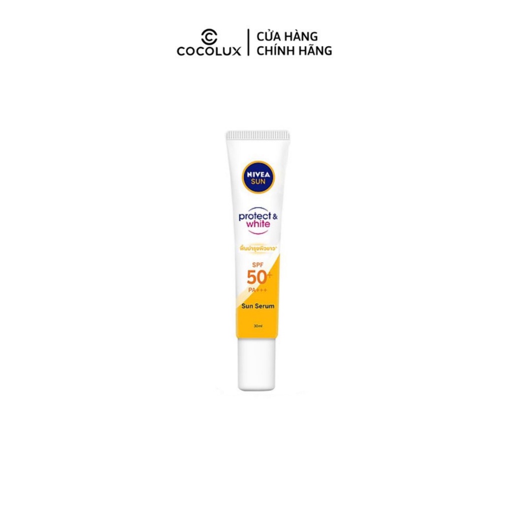 Tinh chất chống nắng và dưỡng trắng Nivea SFP50+ PA+++ 30ml [COCOLUX]