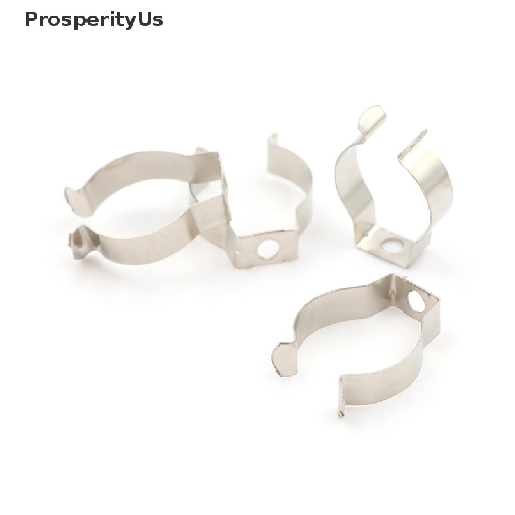 Bộ 4 Giá Đỡ Đèn Ống T8 Màu Bạc Dạ Quang