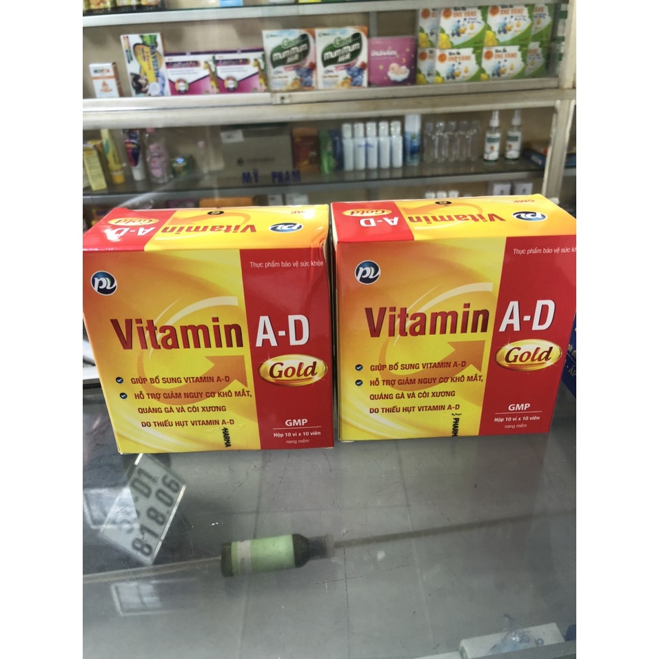 VITAMIN AD GOLD - CÓ VITAMIN A VÀ VITAMIN D3