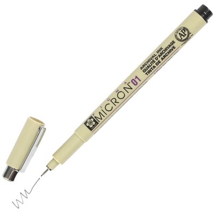 Bút kẻ lằn chìm Sakura ngòi 0.2mm