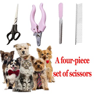 Set 4 dụng cụ chăm sóc móng cho thú cưng