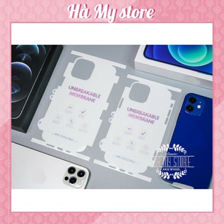 Dán PPF nhám AG mặt lưng siêu bền, phủ nano cực mịn. chống vân tay  dành cho iP