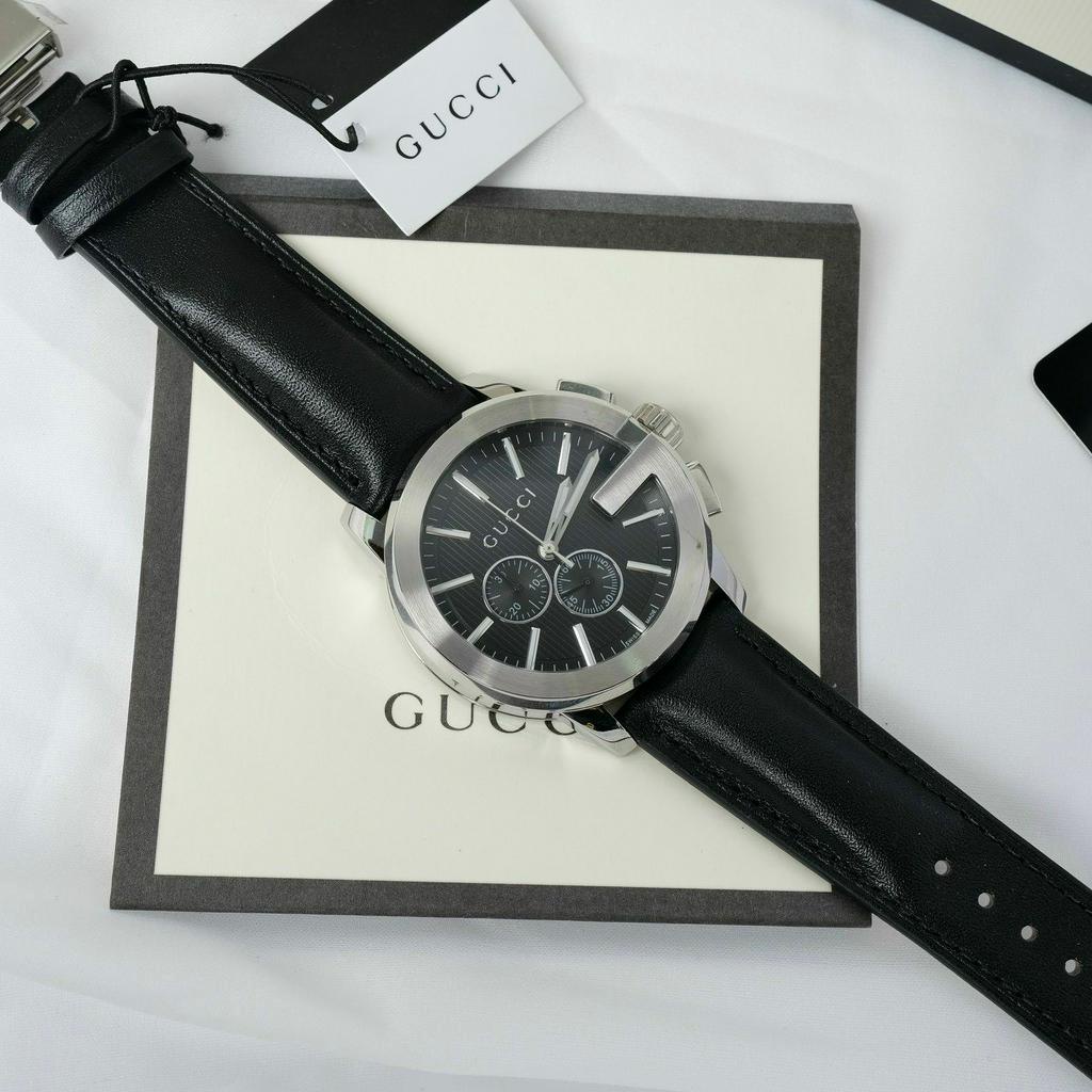 Đồng Hồ Nam Guc.c.i ,Kính Sapphire,Size: 42mm,Full Box Hãng,Gồm 2 Bản Cho AE Lựa Chọn