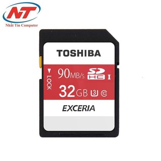 Thẻ nhớ SDHC Toshiba Exceria UHS-1 U3 4K 32GB 90MB/s