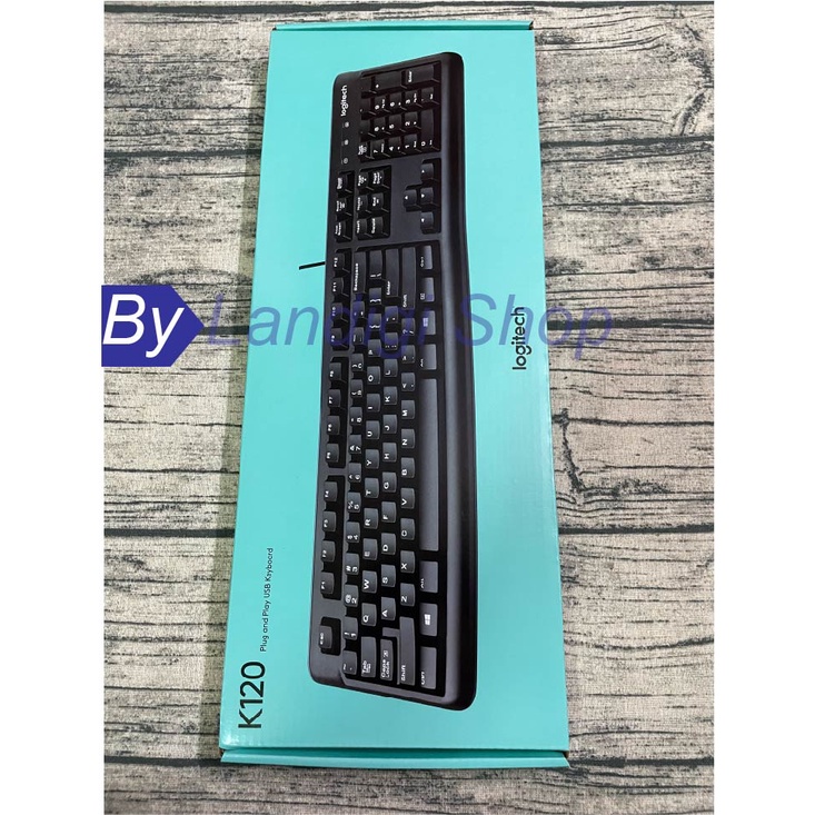 Bàn phím có dây Logitech K120 kết nối bằng cồng USB