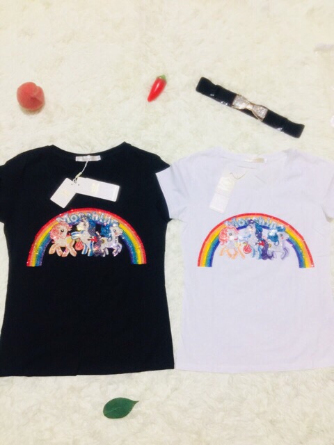 💋💋 Áo Thun Đính Đá Quảng Châu