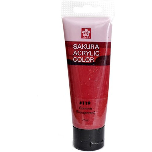 Màu Acrylic Sakura 20ML - CARMINE